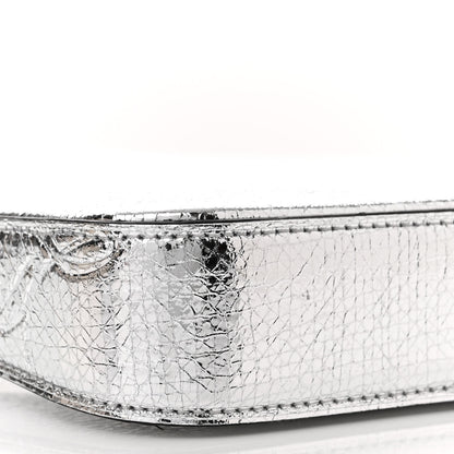Christian Louboutin Specchio Star Loubila Chain Clutch Silver 9 of 13