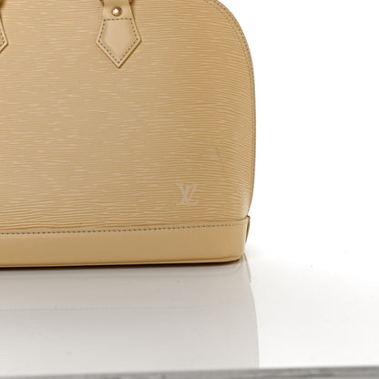 Louis Vuitton Epi Alma PM Vanilla 8 of 14