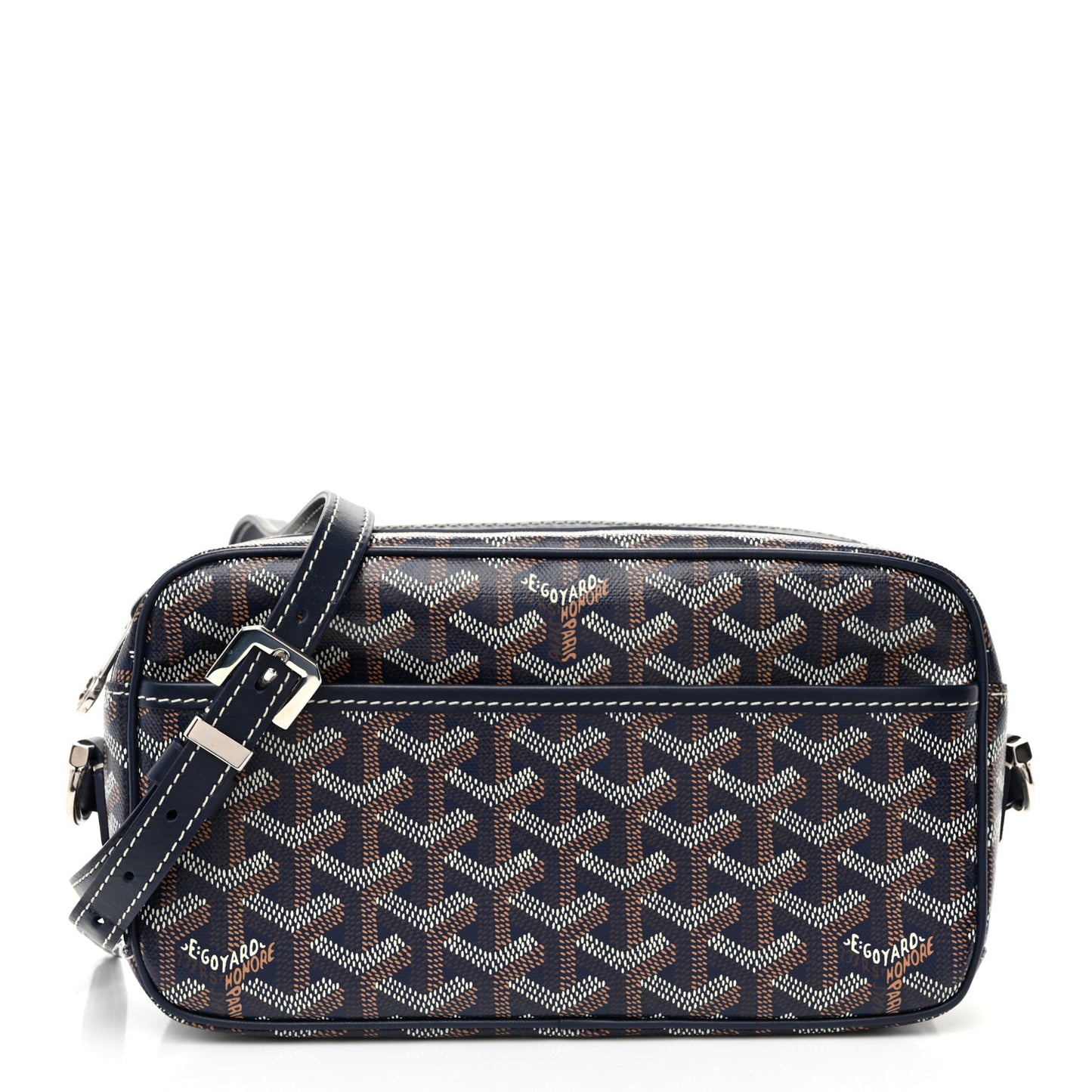 Goyardine Sac Cap Vert Navy