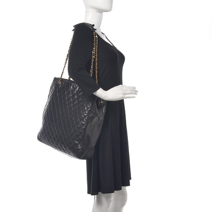 Chanel Lambskin Quilted Shoulder Bag Black 2 of 16
