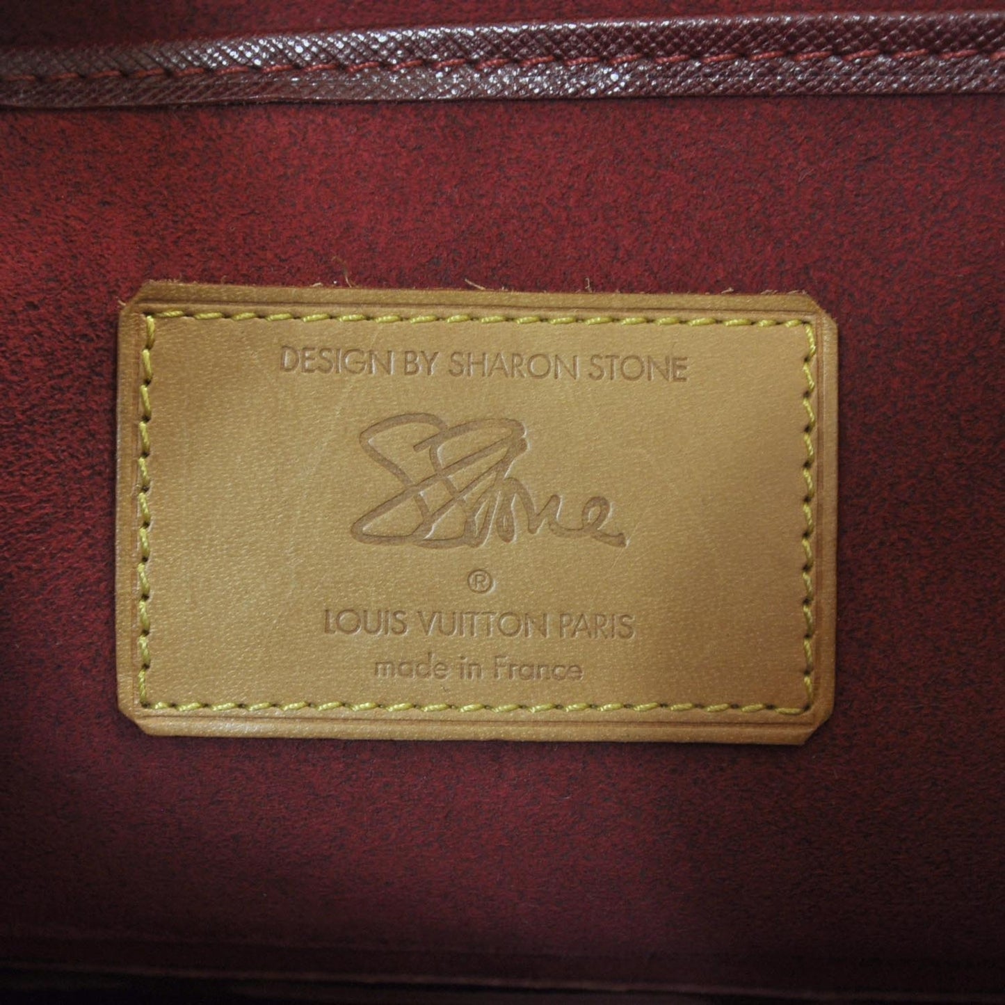 Monogram Sharon Stone Amfar Three Vanity Bag