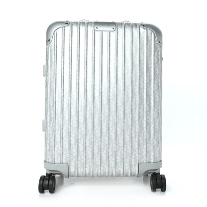 Christian Dior X RIMOWA Aluminum Gradient Cabin Luggage Silver 1 of 8
