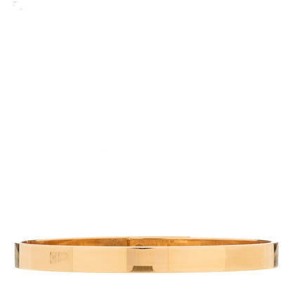 Hermes 18K Rose Gold Diamond PM Kelly Bracelet SH 2 of 4