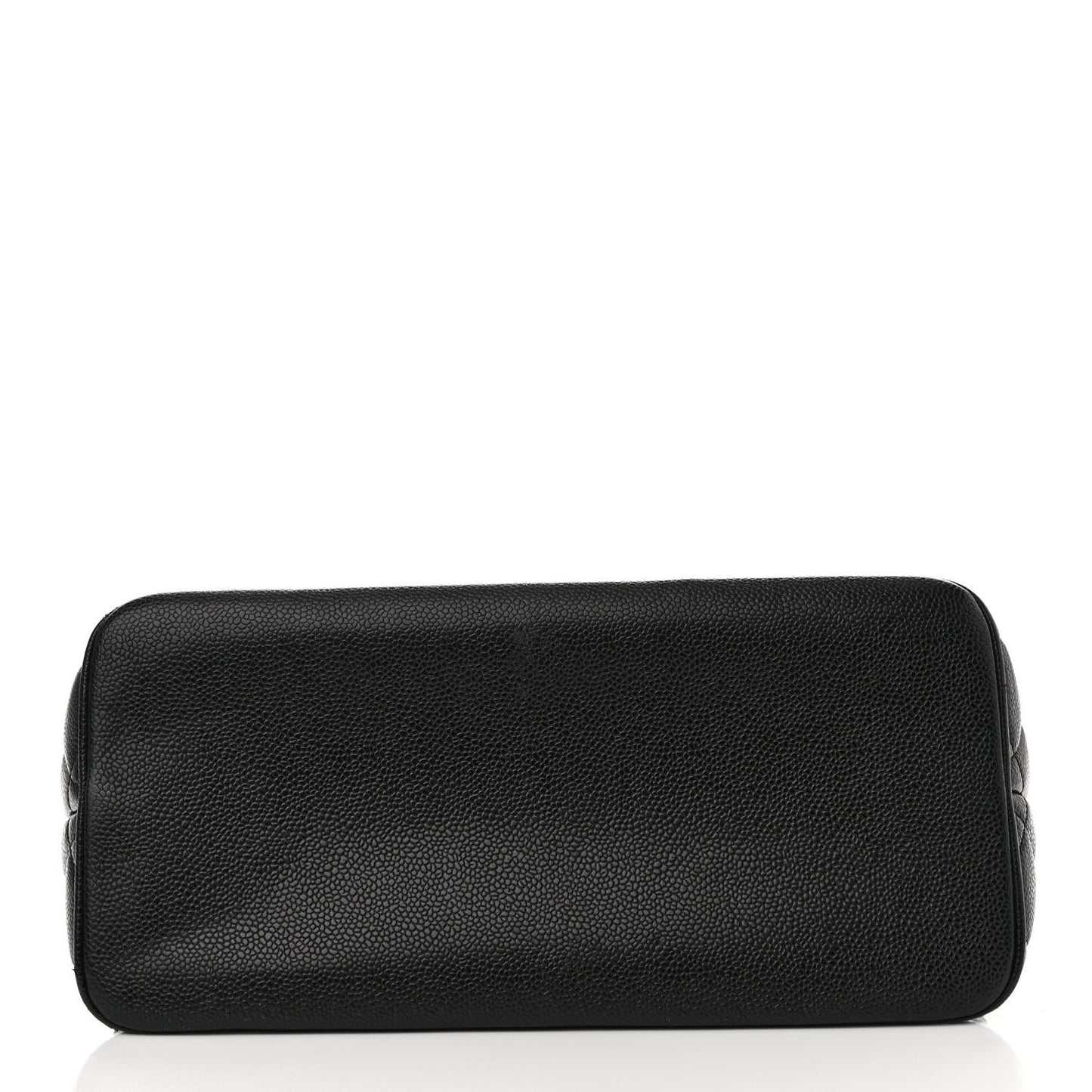 Caviar Quilted Medallion Tote Black