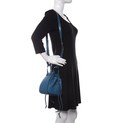 Loewe Calfskin Mini Hammock Shoulder Bag Dark Blue 2 of 10