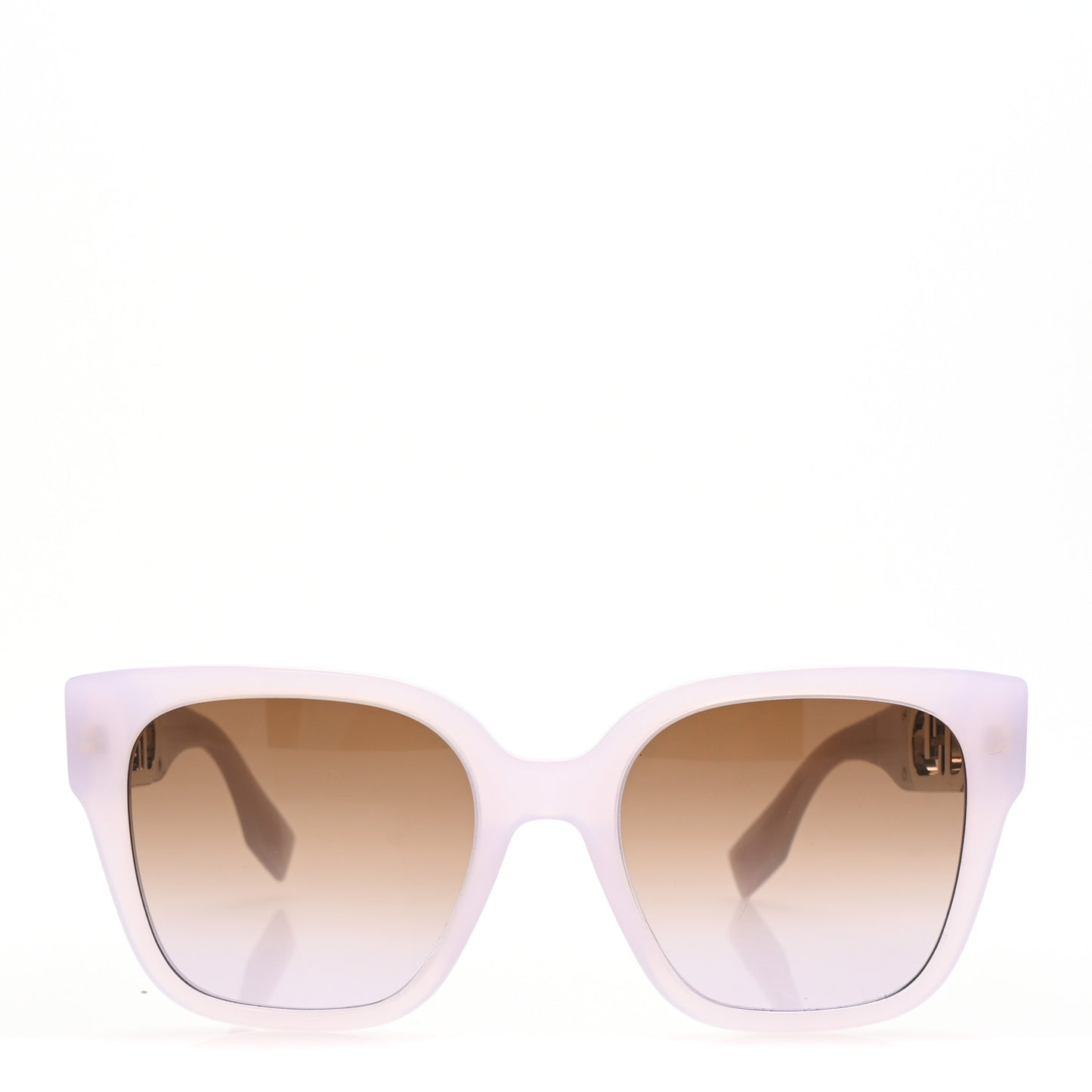 Acetate O Lock Square Sunglasses FE40063I Light Purple