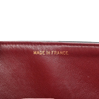 Chanel Lambskin Quilted Medium Double Flap Black 7 of 18