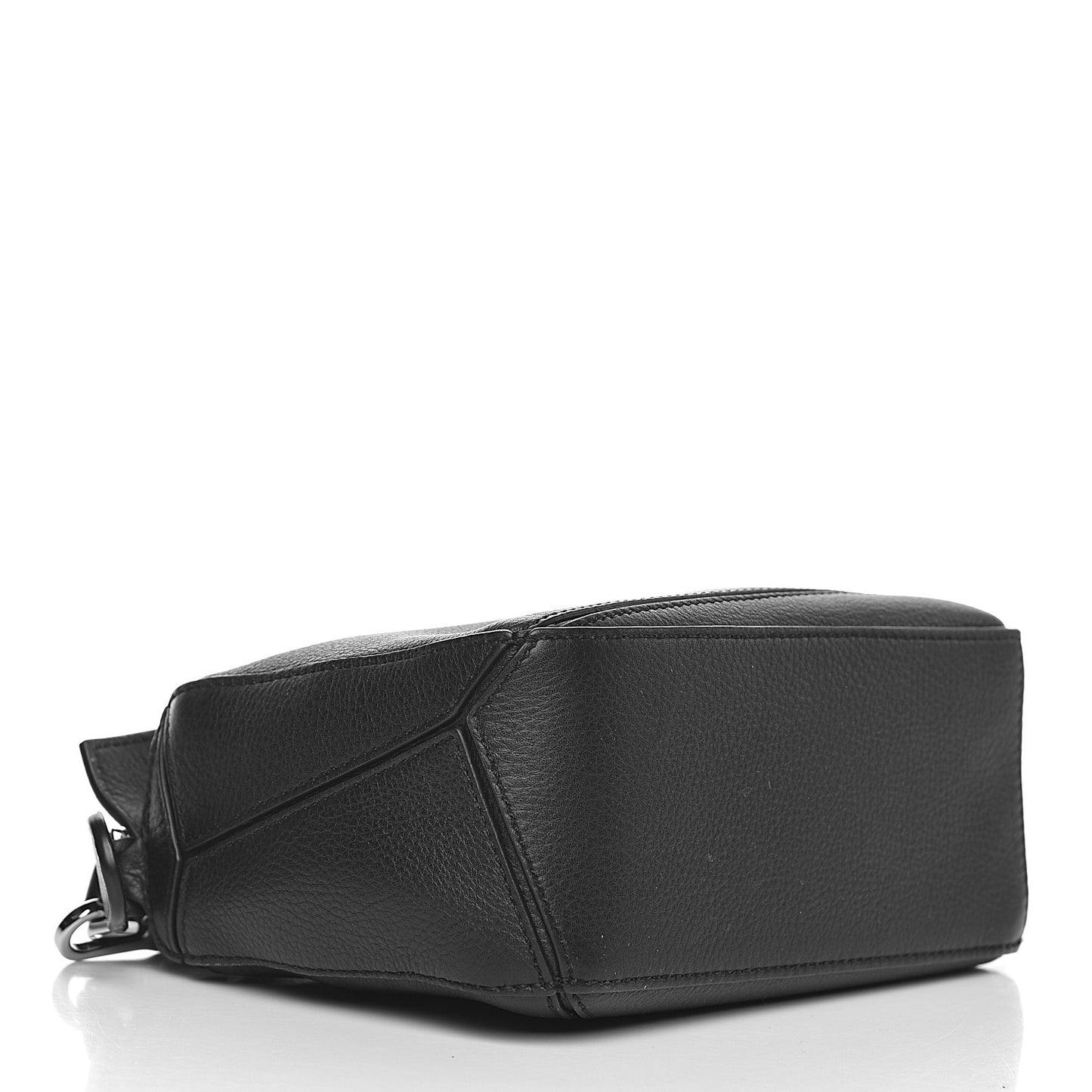 Calfskin Mini Puzzle Bag Black