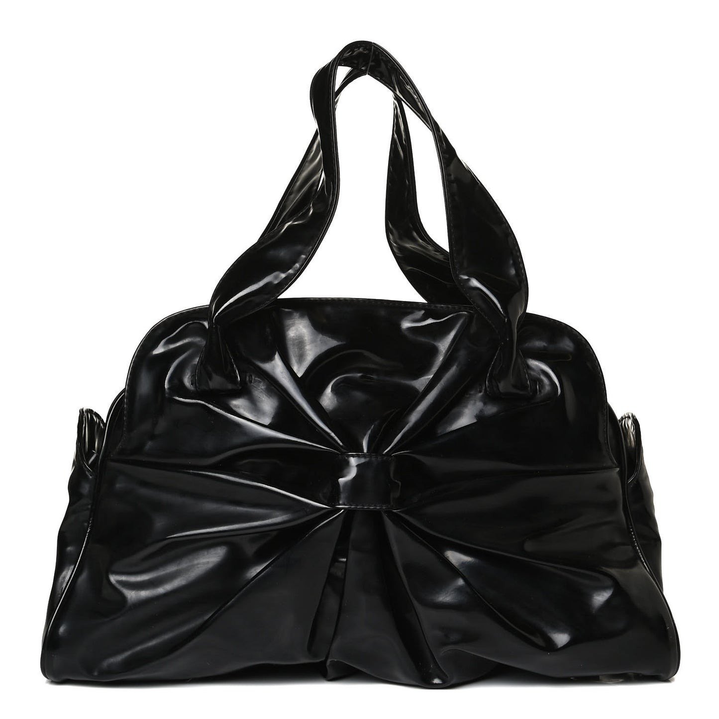 Patent Bow Hobo Black