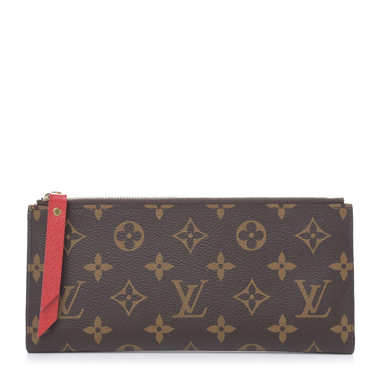 Monogram Adele Wallet Coquelicot