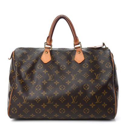Louis Vuitton Monogram Speedy 35 1 of 19