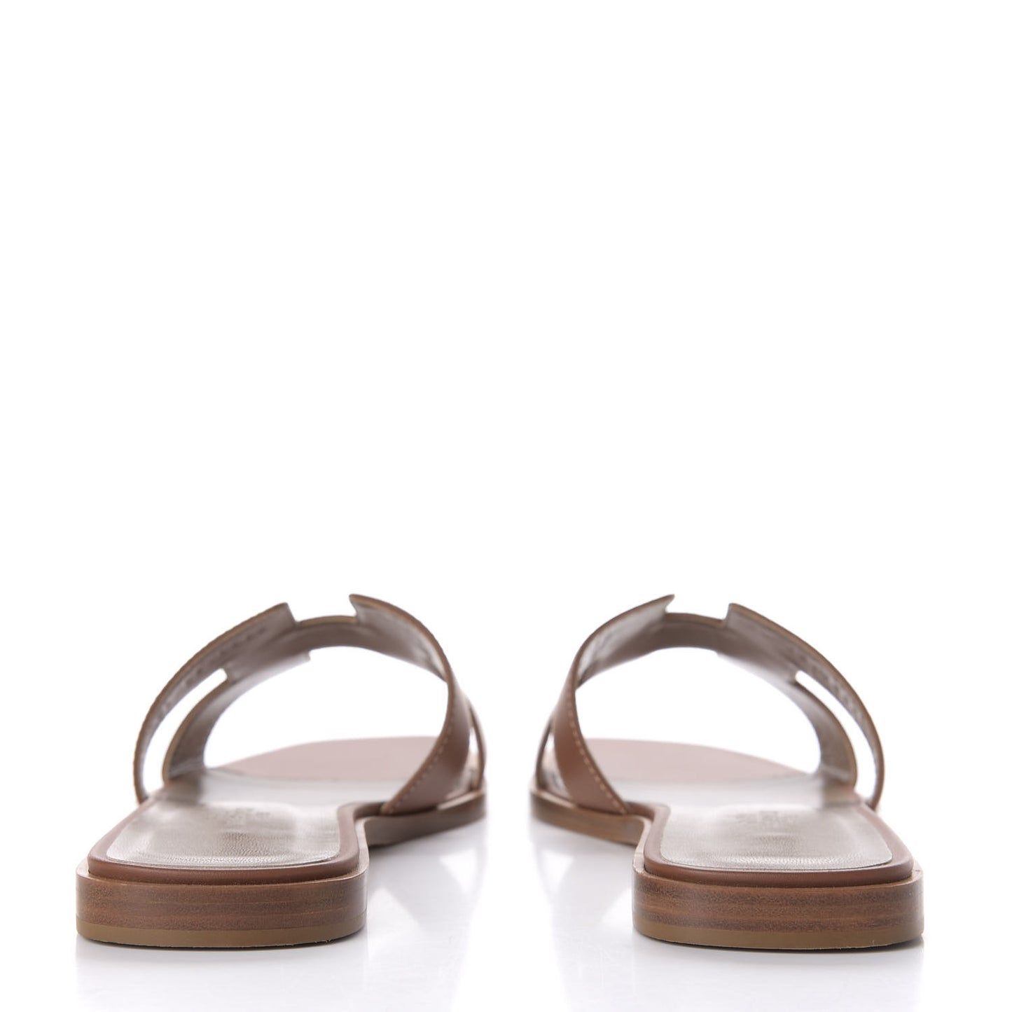 Box Calfskin Oran Sandals 39 Gold