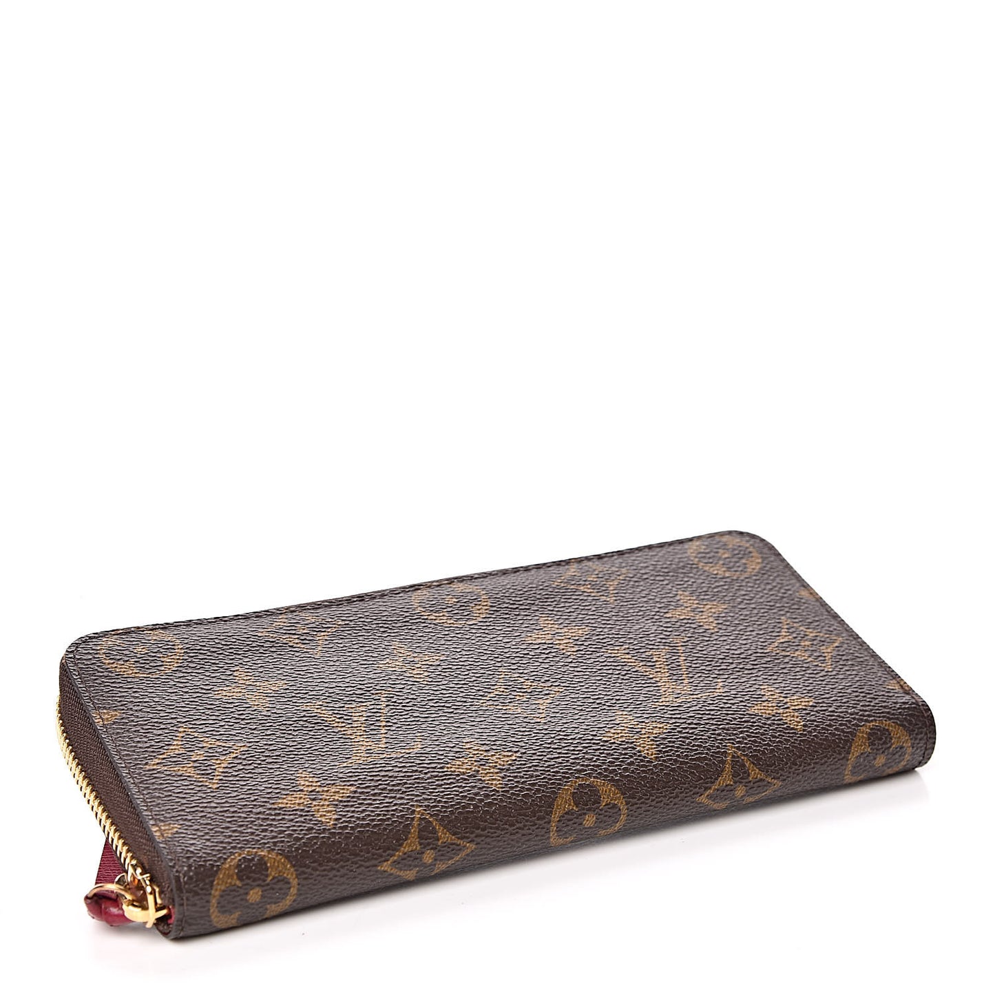 Monogram Clemence Wallet Fuchsia