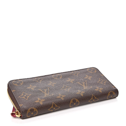 Louis Vuitton Monogram Clemence Wallet Fuchsia 4 of 9