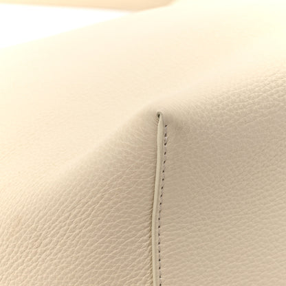 The Row Grained Calfskin Large N/S Park Tote Ivory 10 of 14