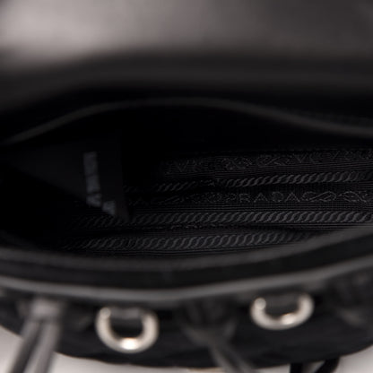 Prada Calf Hair Velluto Corsaire Antic Crossbody Bag Giacinto Black 5 of 9