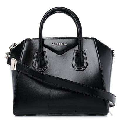 Givenchy Shiny Lord Calfskin Small Antigona Black 1 of 17