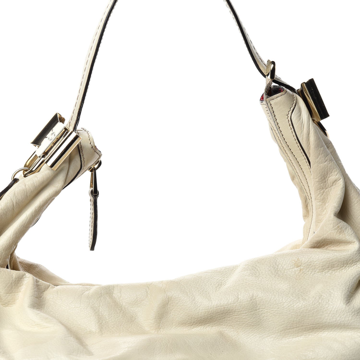 Gucci Calfskin Duchessa Hobo Off White 15 of 15