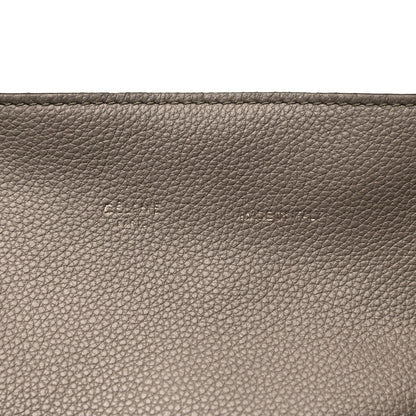 Celine Soft Grained Calfskin Medium Belt Cabas Phantom Souris 8 of 16