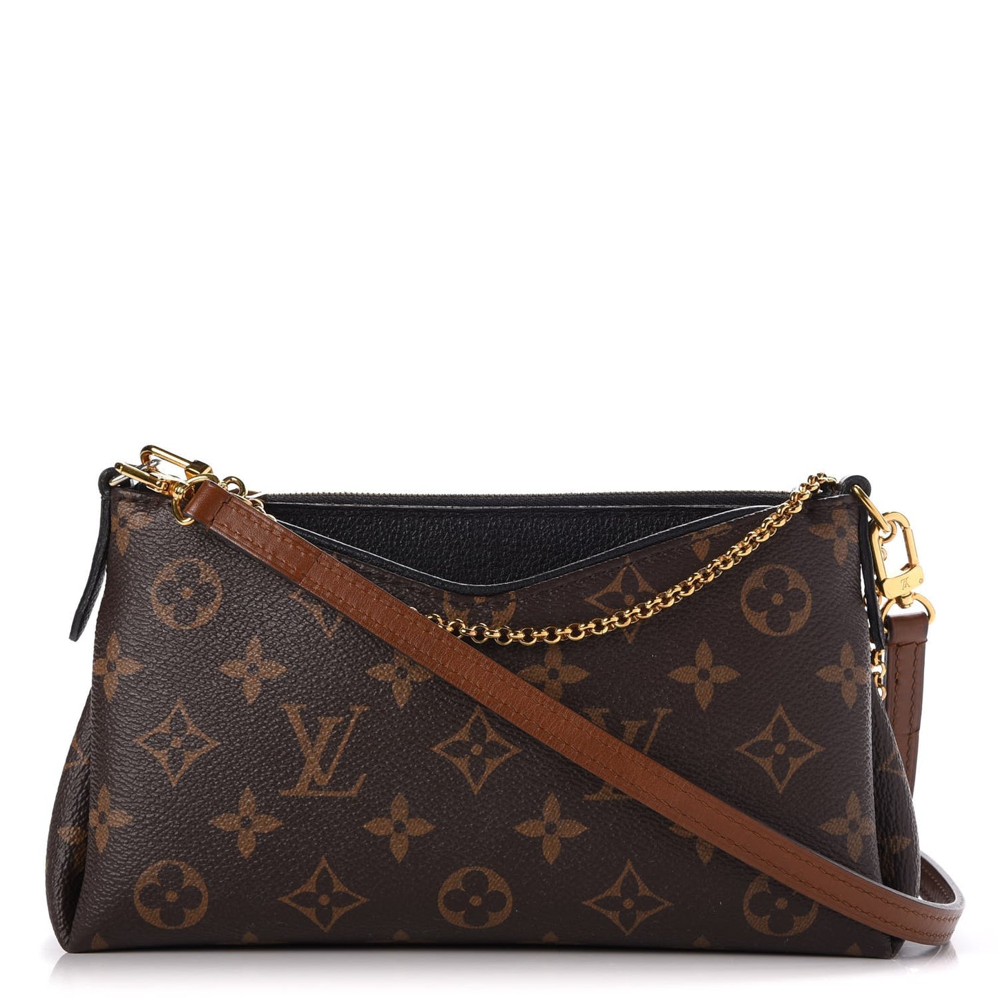 Monogram Pallas Clutch Black