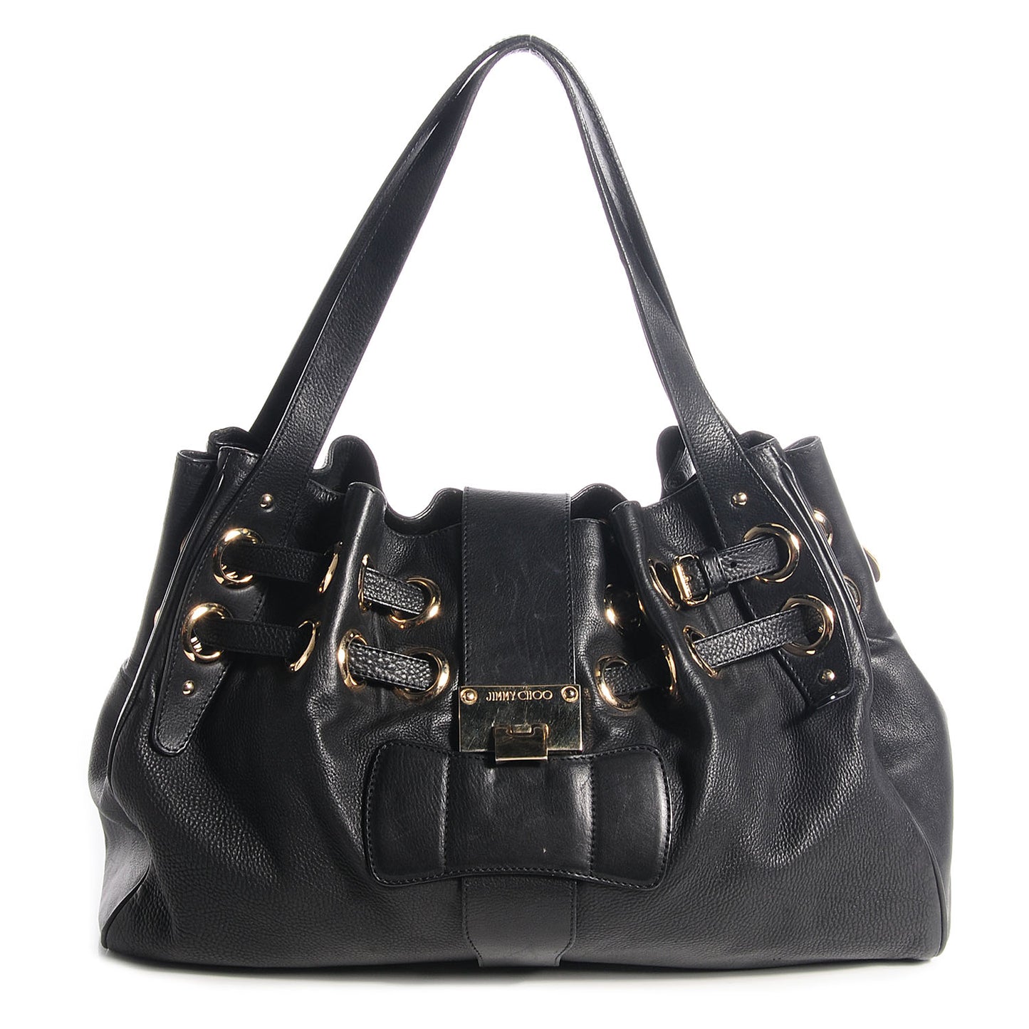 Leather Ramona Tote Black