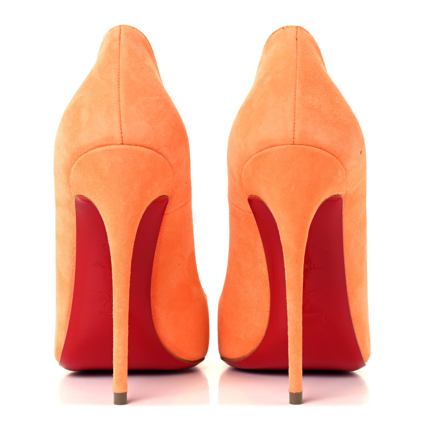 Christian Louboutin Suede So Kate 120 Pumps 37.5 Sunset 7 of 11