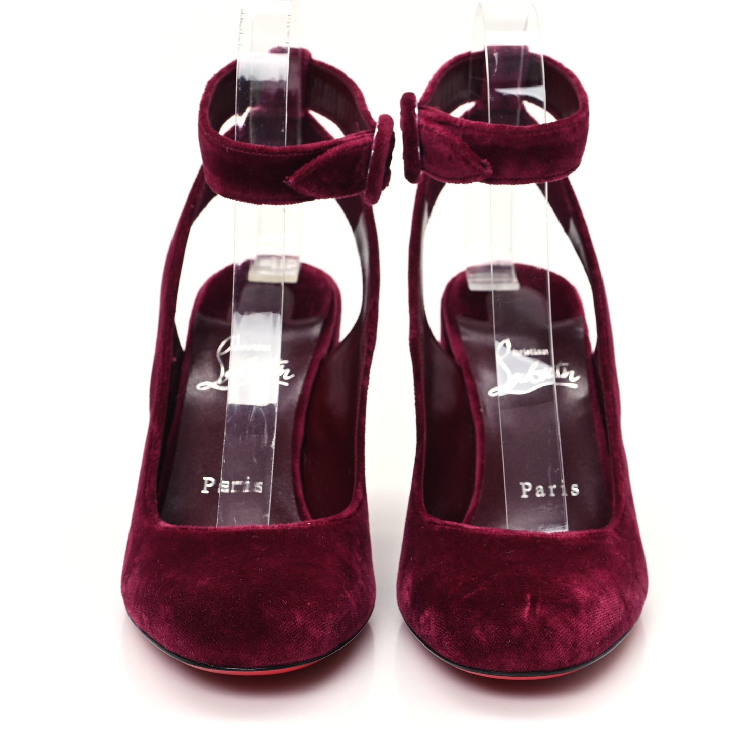 Velvet Miss Sab Sling 85 Pumps 35.5 Burgundy