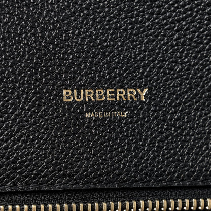 Burberry Grainy Calfskin Medium Title Bag Black 5 of 7