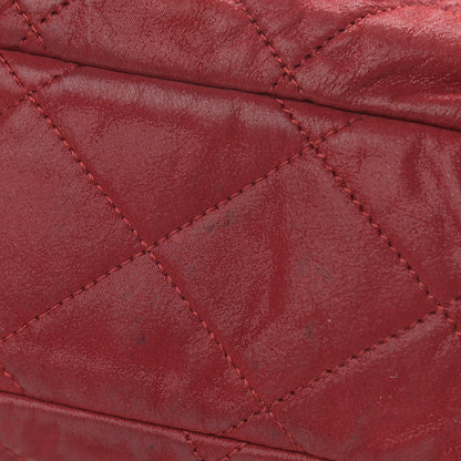 Chanel Iridescent Calfskin Large Chic Quilt Flap Red 11 of 11