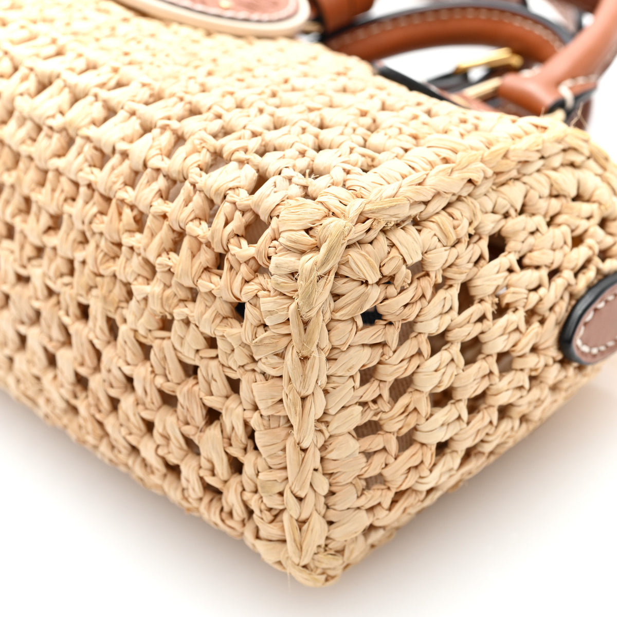 Louis Vuitton Raffia Nano Speedy Natural Tan 9 of 9
