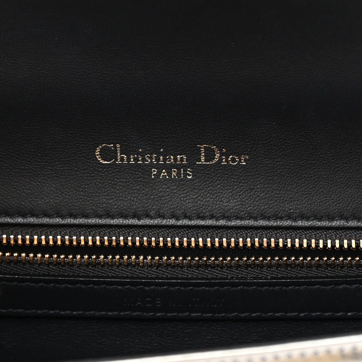 Christian Dior Metallic Patent Micro-Cannage Small Diorama Flap Bag Silver 6 of 21