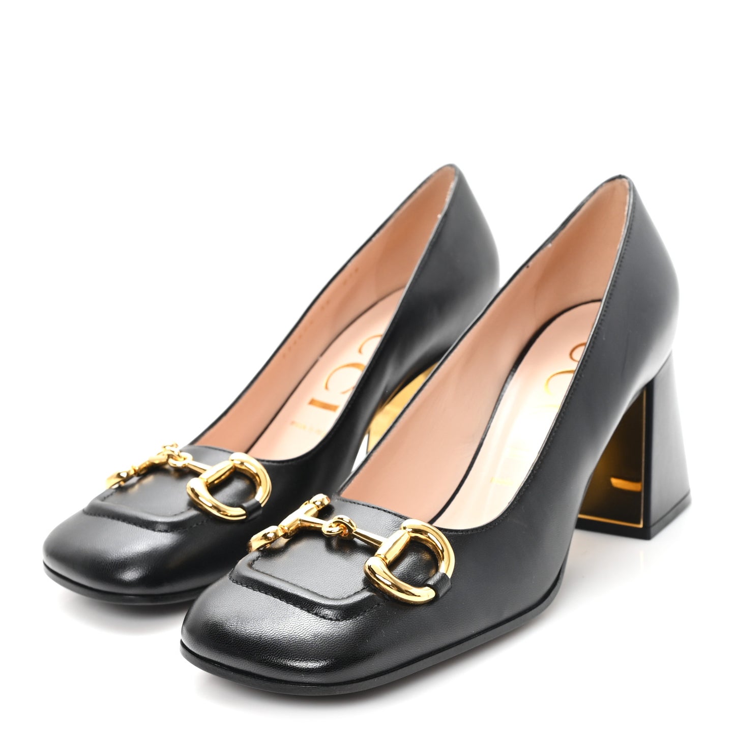 Malaga Kid Horsebit 75mm Pumps 39 Black