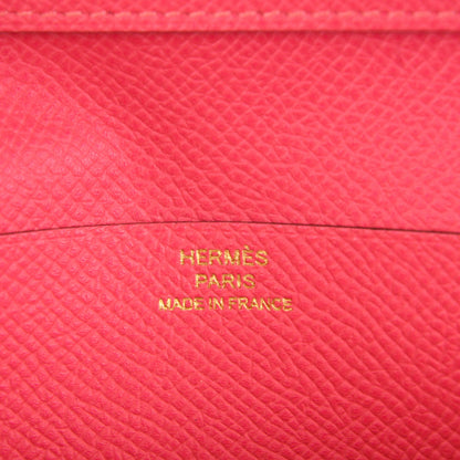 Hermes Epsom Tri-Fold Bearn Wallet Rose Azalee 6 of 13