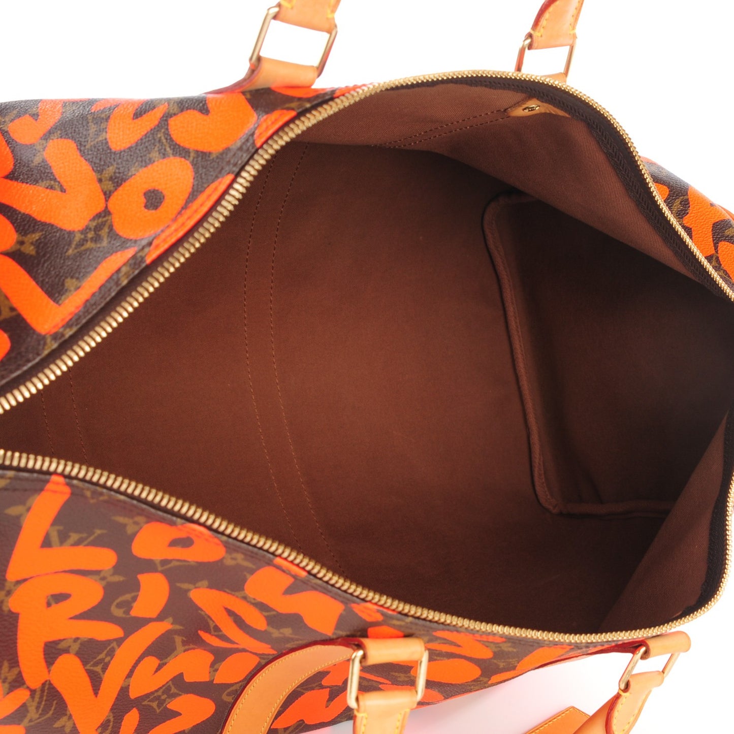 Monogram Graffiti Keepall 50 Orange