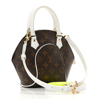 Louis Vuitton Monogram LV Match Ellipse BB White 3 of 9