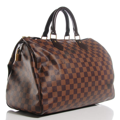 Louis Vuitton Damier Ebene Speedy 35 3 of 10