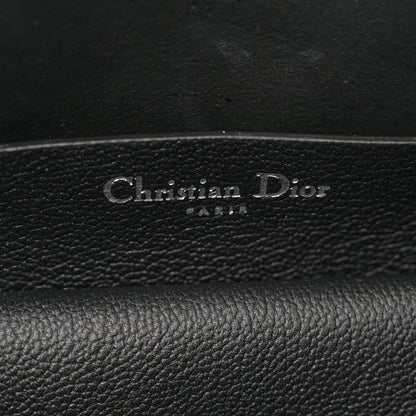Christian Dior Supple Grained Calfskin Large Open Bar Tote Black 6 of 14