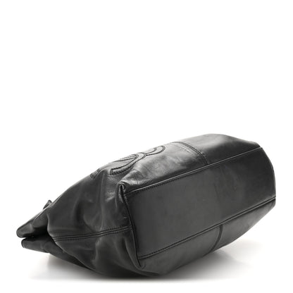 Chanel Lambskin CC Shoulder Bag Black 4 of 13