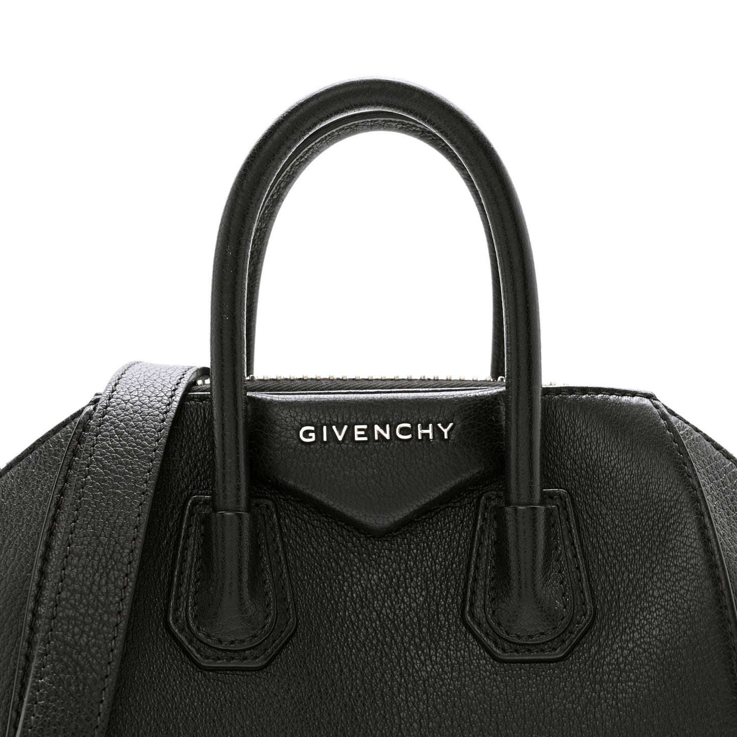 Sugar Goatskin Mini Antigona Black