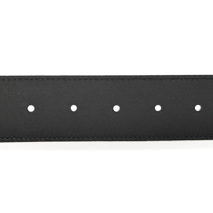 Gucci Textured Calfskin Double G 40mm Belt 80 32 Black 6 of 6