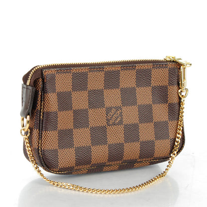 Louis Vuitton Damier Ebene Mini Pochette Accessories 3 of 7