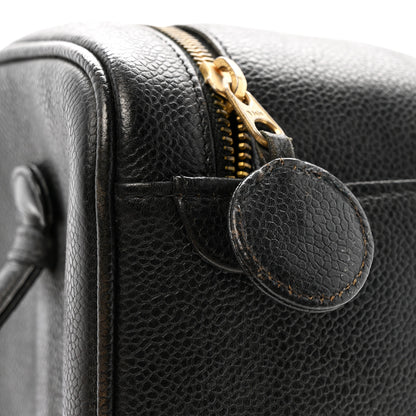 Chanel Caviar Vanity Cosmetic Case Black 9 of 9