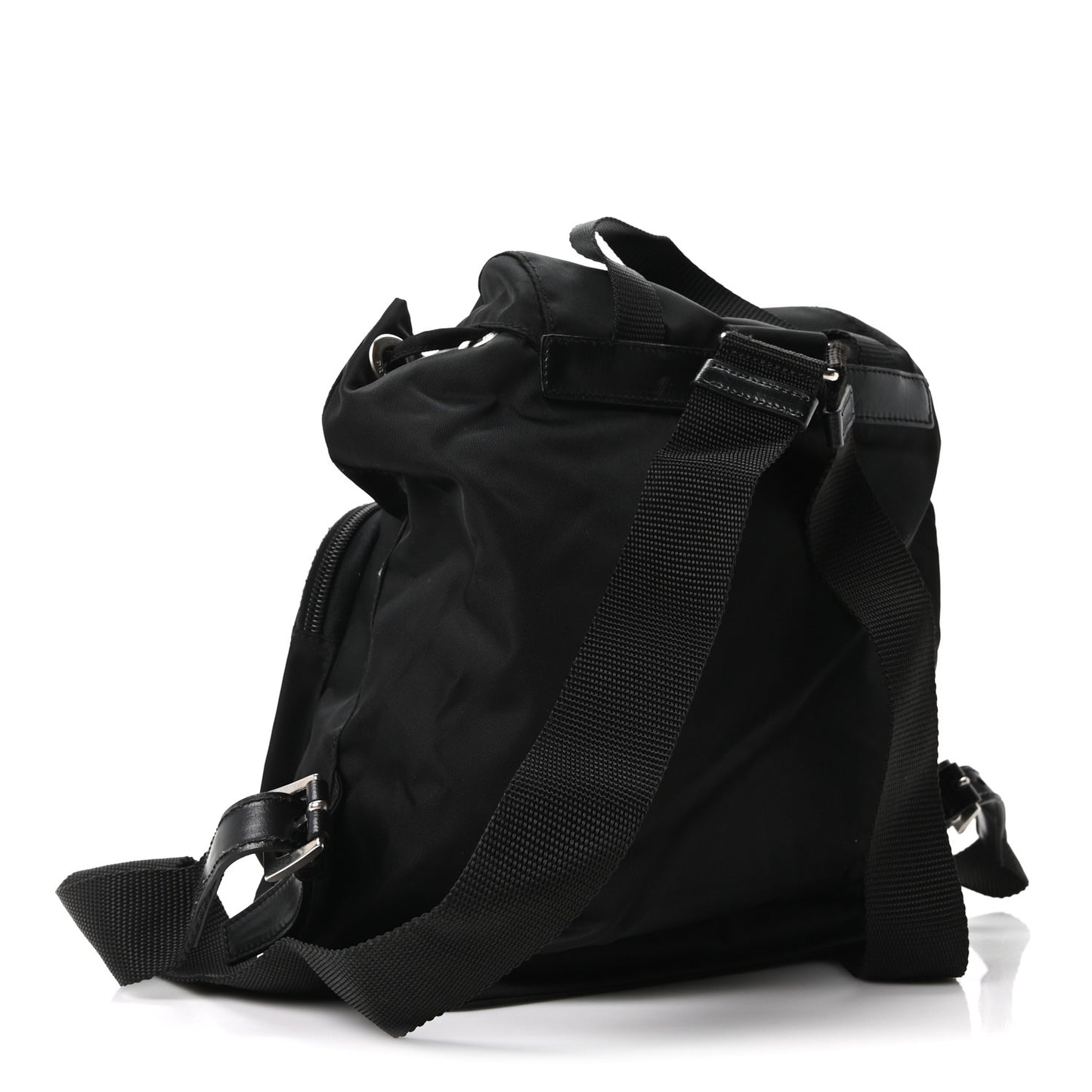 Nylon Vela Small Backpack Black