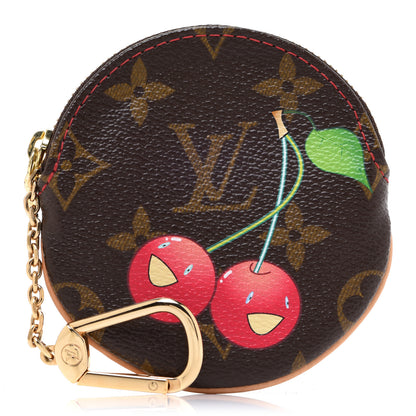 Louis Vuitton Monogram Cerises Round Coin Purse 1 of 7