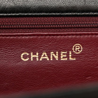 Chanel Lambskin Quilted Medium Single Flap Black 6 of 11