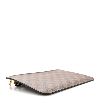 Louis Vuitton Damier Ebene Neverfull MM GM Pochette 4 of 10