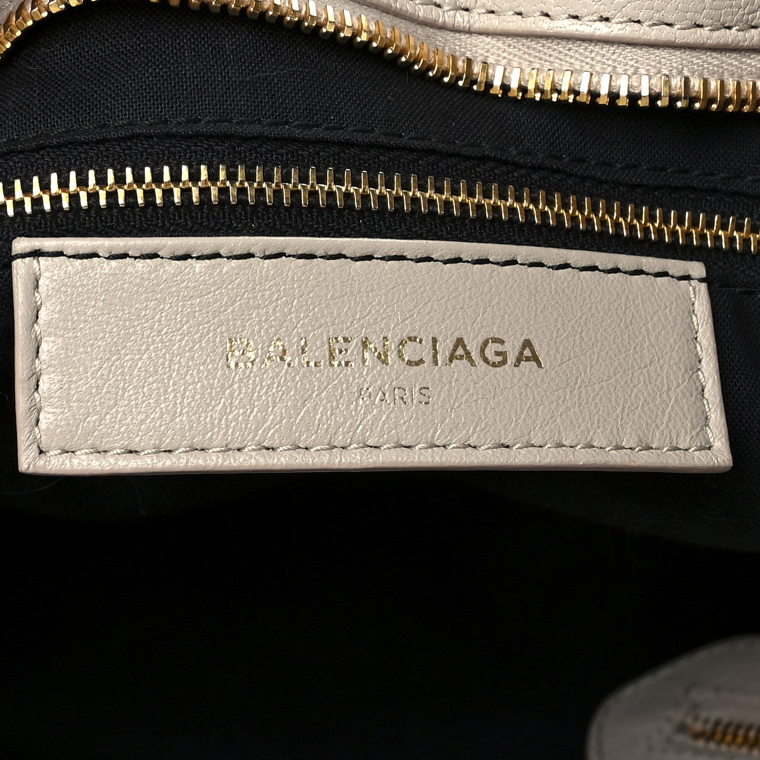 Balenciaga Chevre Gold Hardware Metallic Edge City Beige Praline 6 of 11
