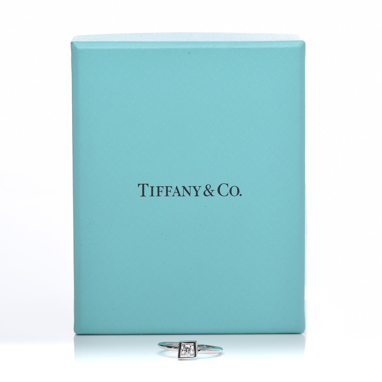 Tiffany 18K White Gold Diamond .17ct Frank Gehry Torque Ring 49 5 6 of 6