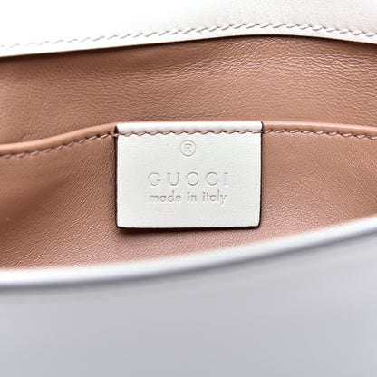 Gucci Nappa Pearl Studded Mini Queen Margaret Broadway Shoulder Bag Mystic White 8 of 11