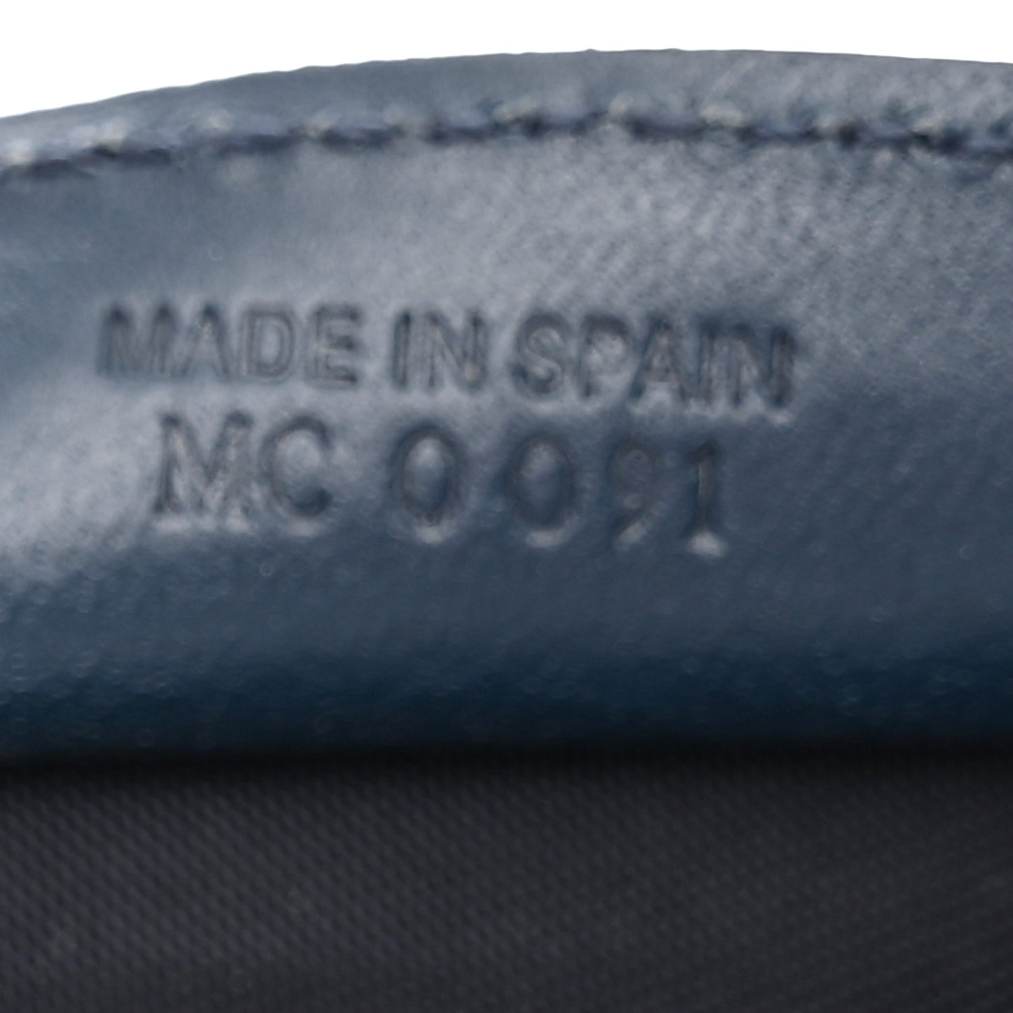 Monogram Mini Saddle Pochette Navy
